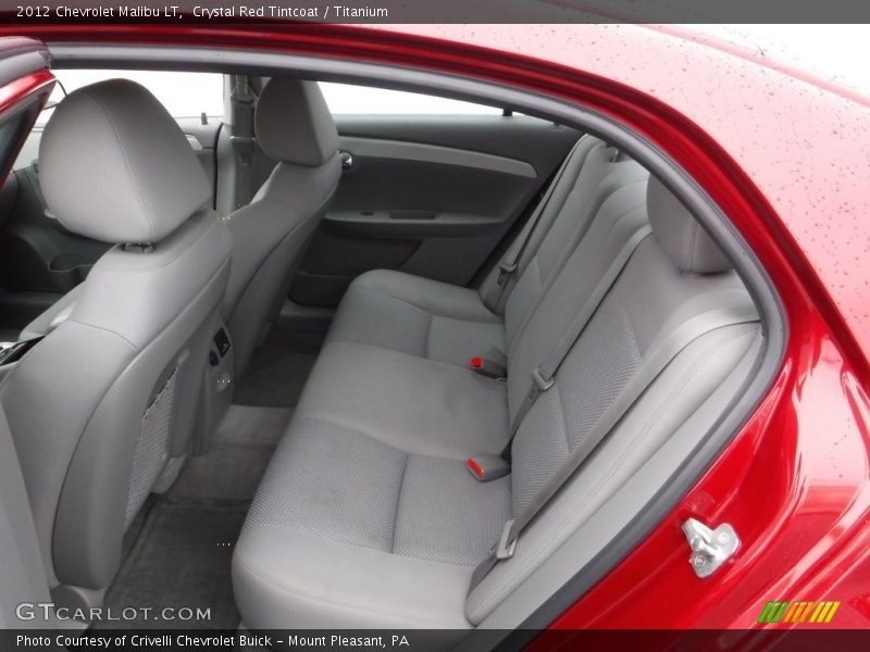 Crystal Red Tintcoat / Titanium 2012 Chevrolet Malibu LT