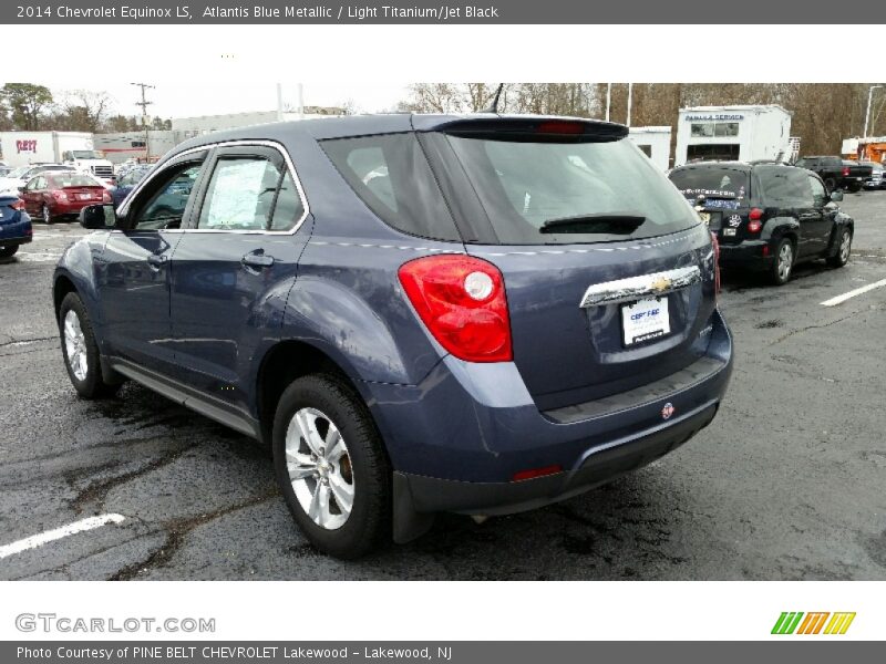 Atlantis Blue Metallic / Light Titanium/Jet Black 2014 Chevrolet Equinox LS