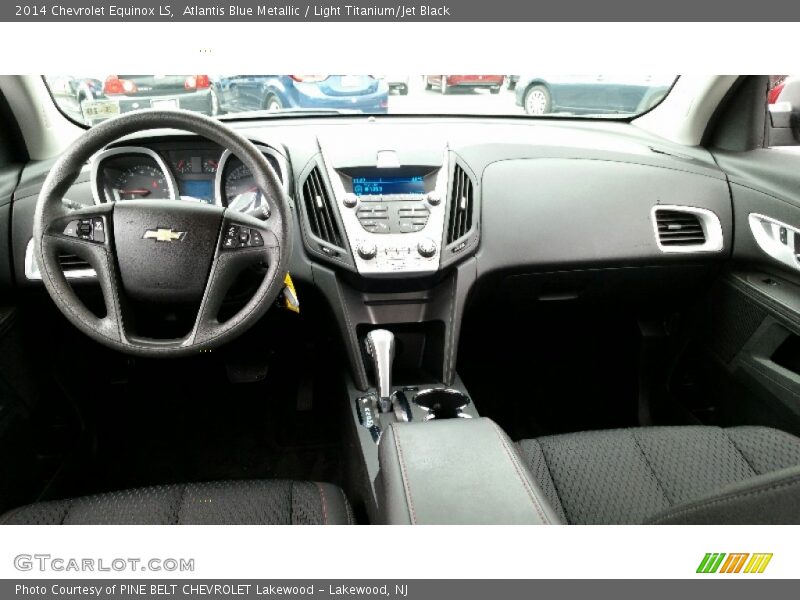 Atlantis Blue Metallic / Light Titanium/Jet Black 2014 Chevrolet Equinox LS