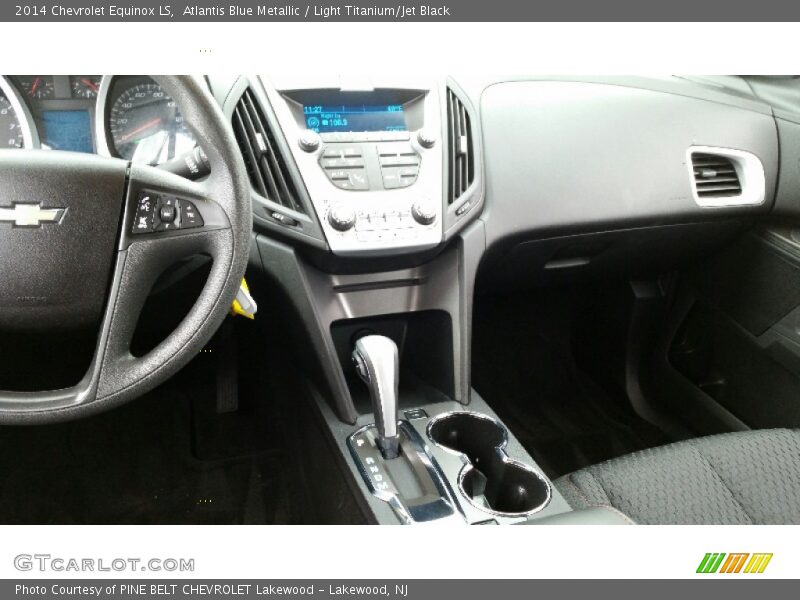Atlantis Blue Metallic / Light Titanium/Jet Black 2014 Chevrolet Equinox LS