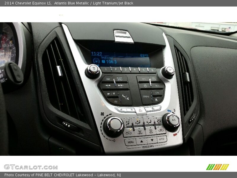 Atlantis Blue Metallic / Light Titanium/Jet Black 2014 Chevrolet Equinox LS