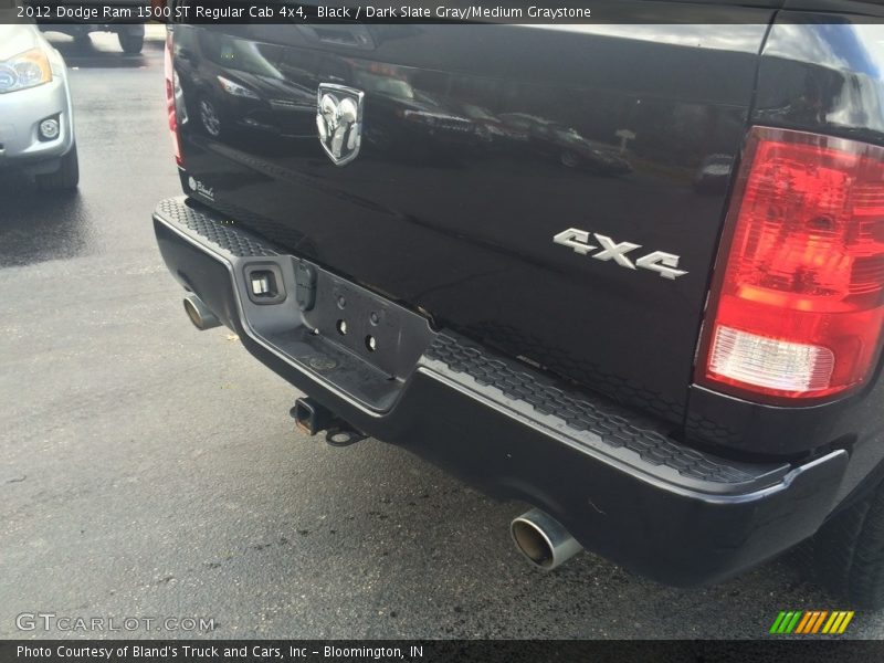 Black / Dark Slate Gray/Medium Graystone 2012 Dodge Ram 1500 ST Regular Cab 4x4