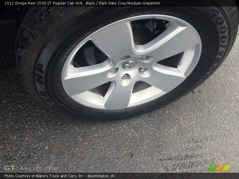 Black / Dark Slate Gray/Medium Graystone 2012 Dodge Ram 1500 ST Regular Cab 4x4