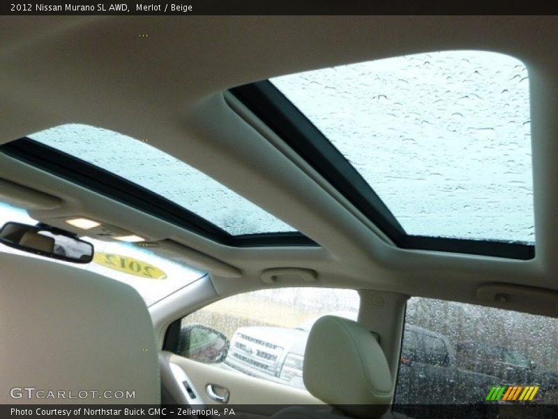 Merlot / Beige 2012 Nissan Murano SL AWD