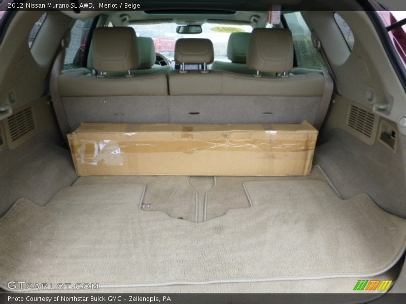 Merlot / Beige 2012 Nissan Murano SL AWD