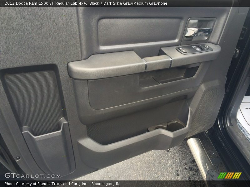Black / Dark Slate Gray/Medium Graystone 2012 Dodge Ram 1500 ST Regular Cab 4x4