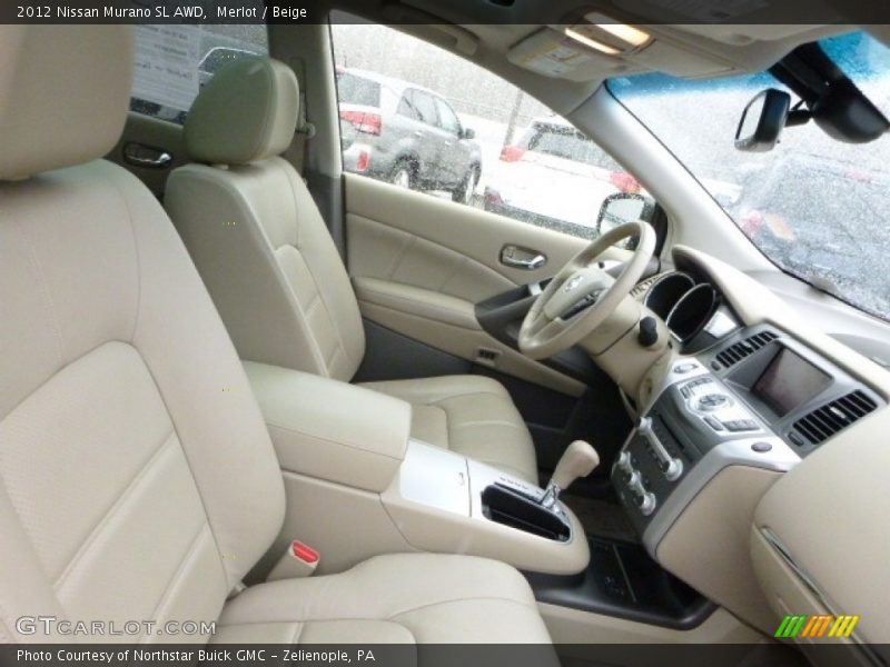 Merlot / Beige 2012 Nissan Murano SL AWD