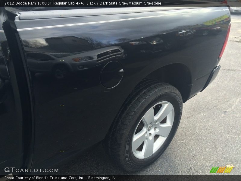 Black / Dark Slate Gray/Medium Graystone 2012 Dodge Ram 1500 ST Regular Cab 4x4