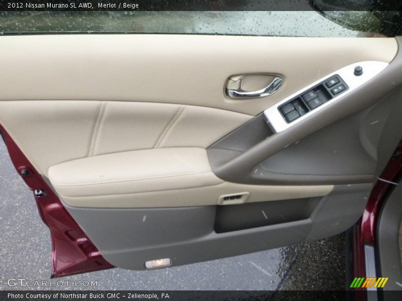 Merlot / Beige 2012 Nissan Murano SL AWD