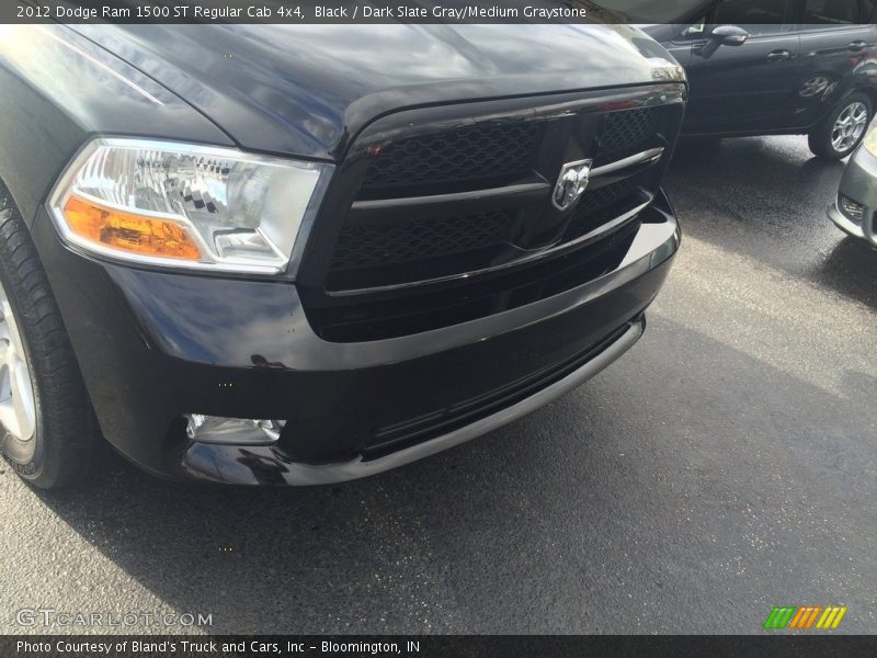 Black / Dark Slate Gray/Medium Graystone 2012 Dodge Ram 1500 ST Regular Cab 4x4