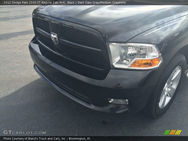 Black / Dark Slate Gray/Medium Graystone 2012 Dodge Ram 1500 ST Regular Cab 4x4