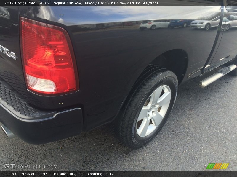 Black / Dark Slate Gray/Medium Graystone 2012 Dodge Ram 1500 ST Regular Cab 4x4