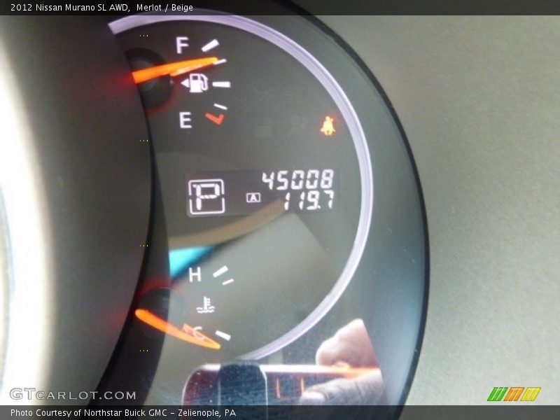 Merlot / Beige 2012 Nissan Murano SL AWD