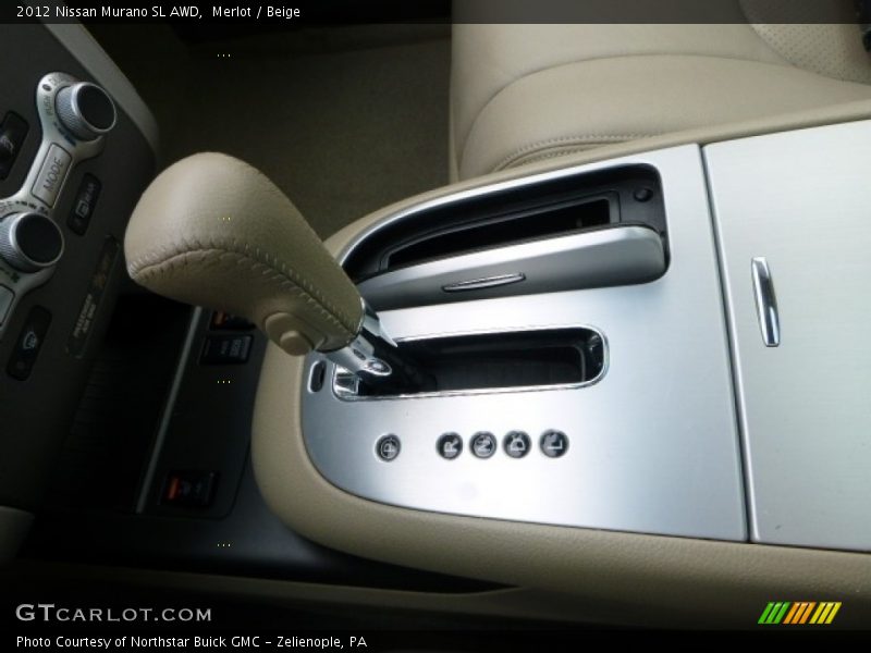 Merlot / Beige 2012 Nissan Murano SL AWD