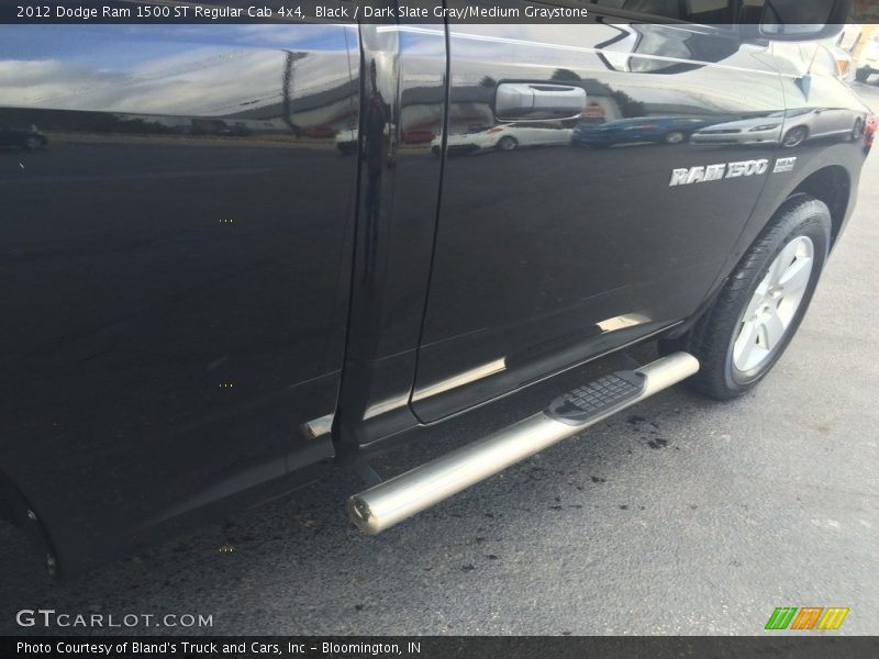 Black / Dark Slate Gray/Medium Graystone 2012 Dodge Ram 1500 ST Regular Cab 4x4