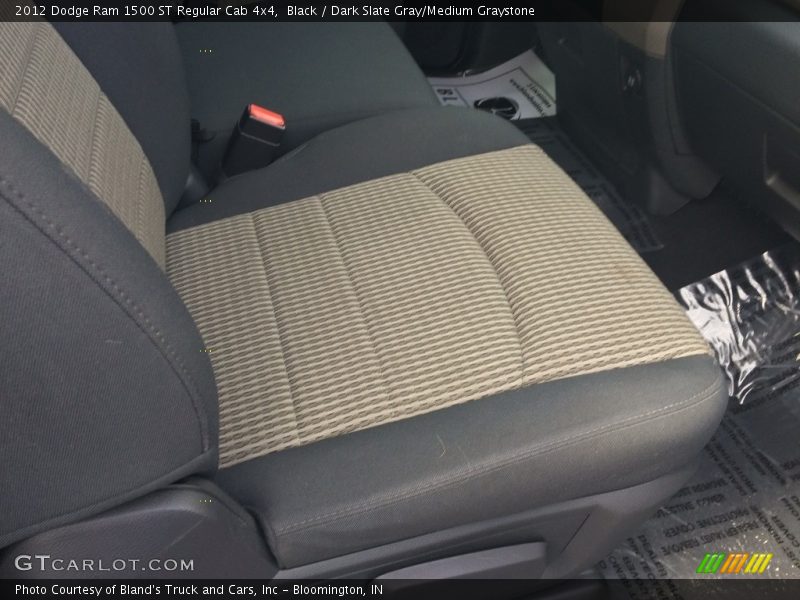 Black / Dark Slate Gray/Medium Graystone 2012 Dodge Ram 1500 ST Regular Cab 4x4