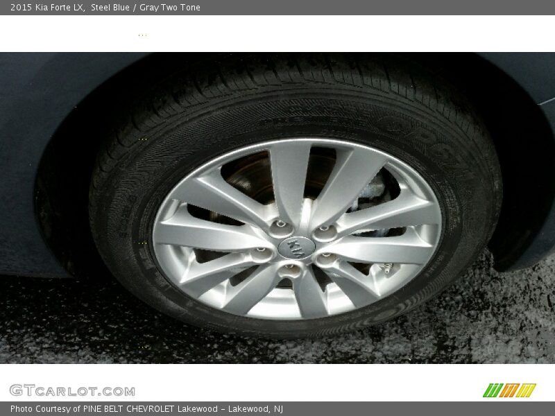 Steel Blue / Gray Two Tone 2015 Kia Forte LX