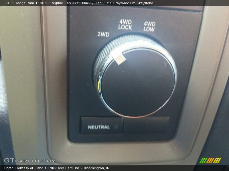 Black / Dark Slate Gray/Medium Graystone 2012 Dodge Ram 1500 ST Regular Cab 4x4