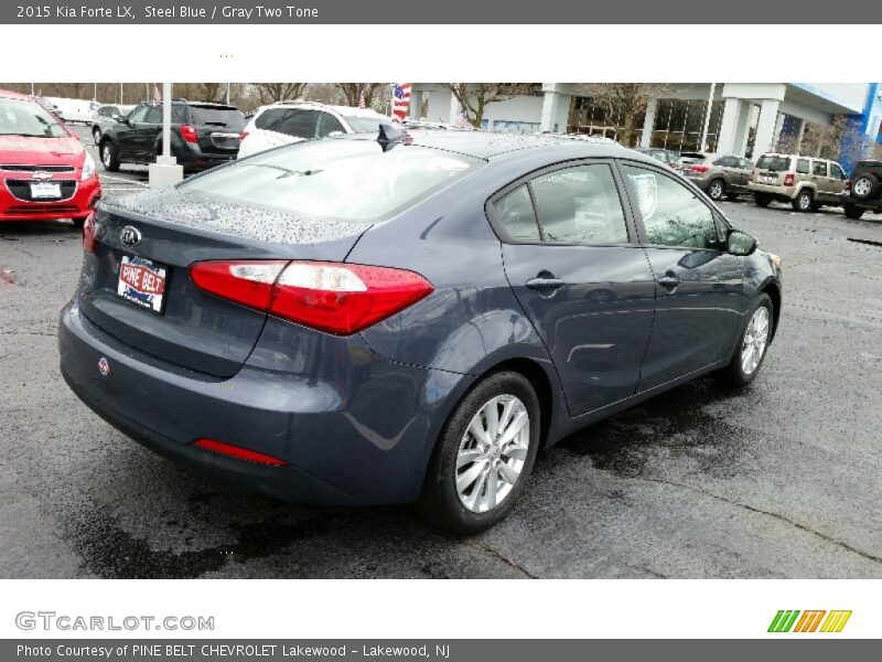 Steel Blue / Gray Two Tone 2015 Kia Forte LX