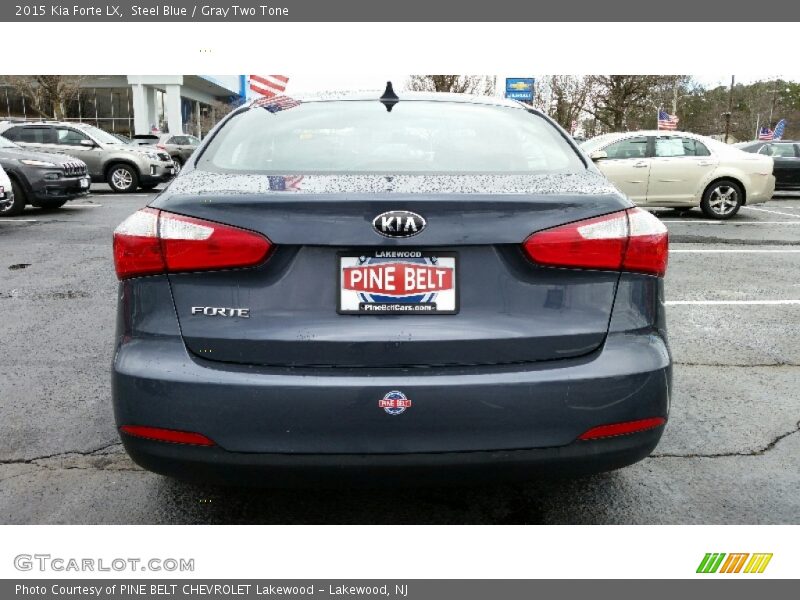 Steel Blue / Gray Two Tone 2015 Kia Forte LX