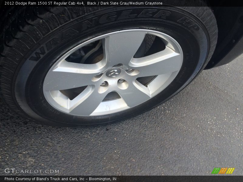 Black / Dark Slate Gray/Medium Graystone 2012 Dodge Ram 1500 ST Regular Cab 4x4
