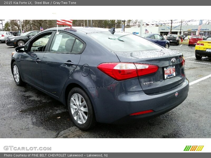 Steel Blue / Gray Two Tone 2015 Kia Forte LX