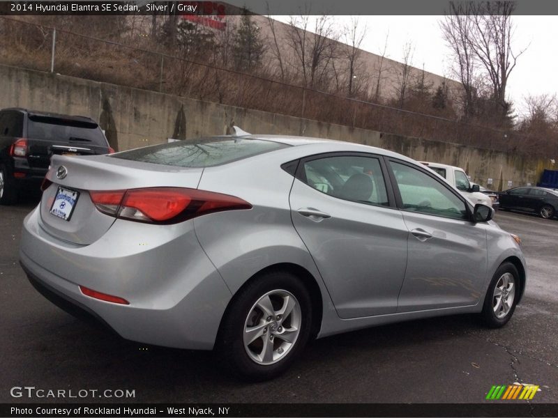 Silver / Gray 2014 Hyundai Elantra SE Sedan