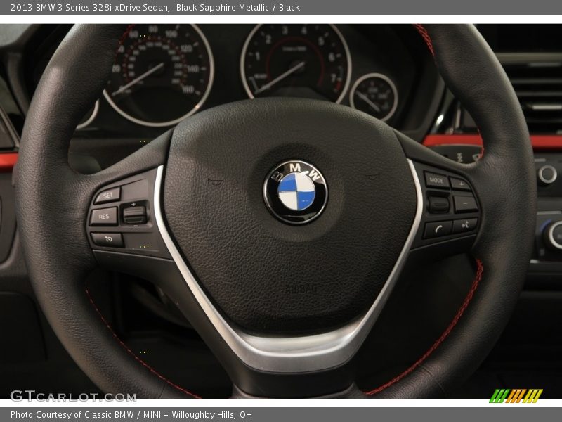 Black Sapphire Metallic / Black 2013 BMW 3 Series 328i xDrive Sedan