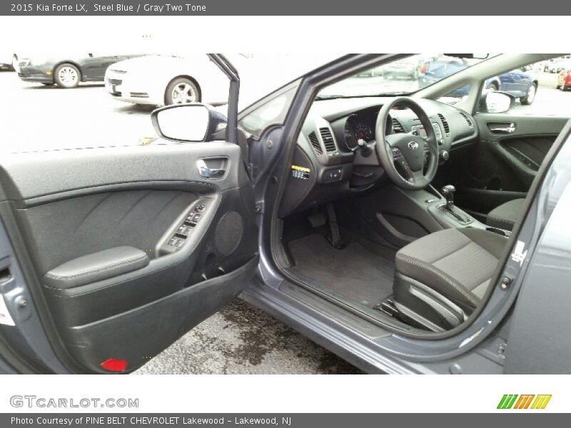 Steel Blue / Gray Two Tone 2015 Kia Forte LX