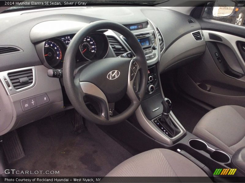 Silver / Gray 2014 Hyundai Elantra SE Sedan