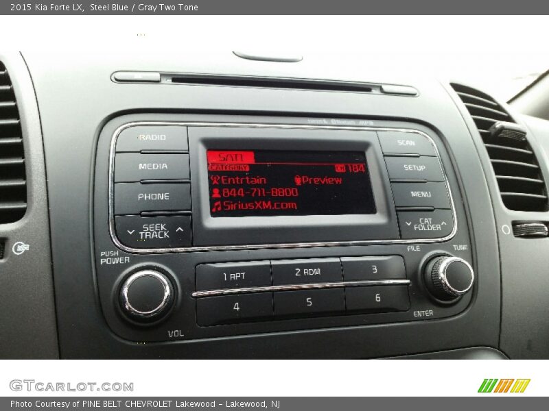 Steel Blue / Gray Two Tone 2015 Kia Forte LX