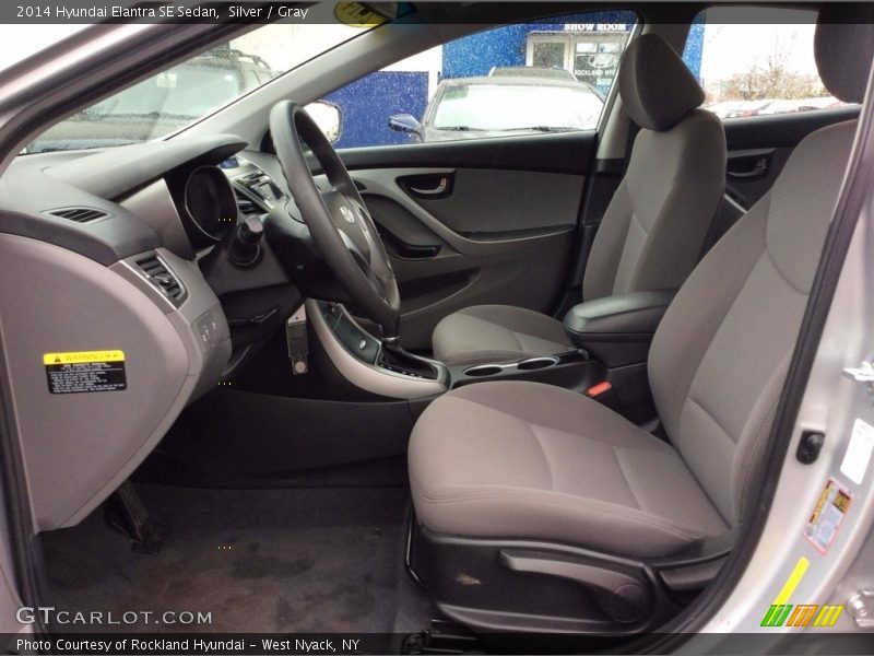Silver / Gray 2014 Hyundai Elantra SE Sedan