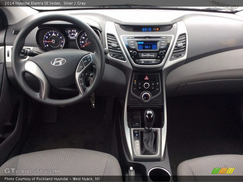 Silver / Gray 2014 Hyundai Elantra SE Sedan