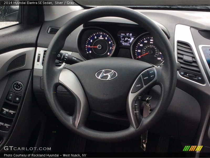 Silver / Gray 2014 Hyundai Elantra SE Sedan