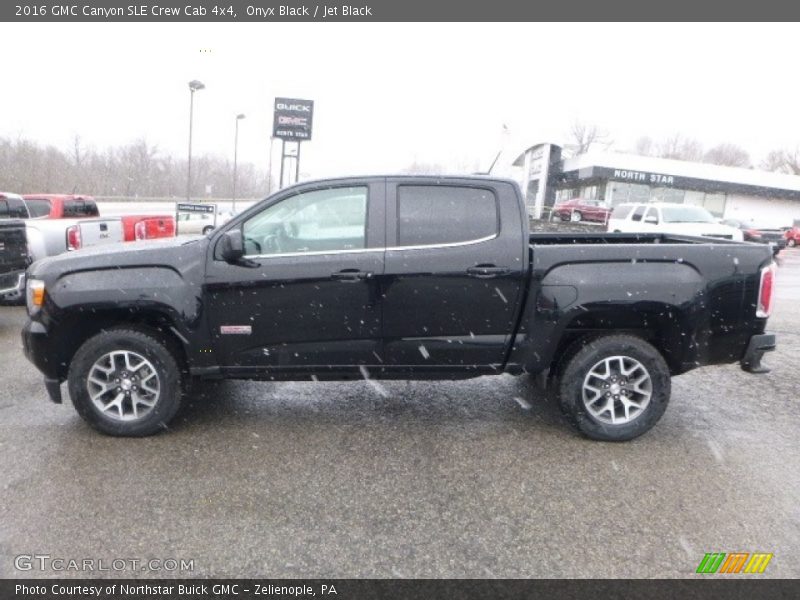 Onyx Black / Jet Black 2016 GMC Canyon SLE Crew Cab 4x4