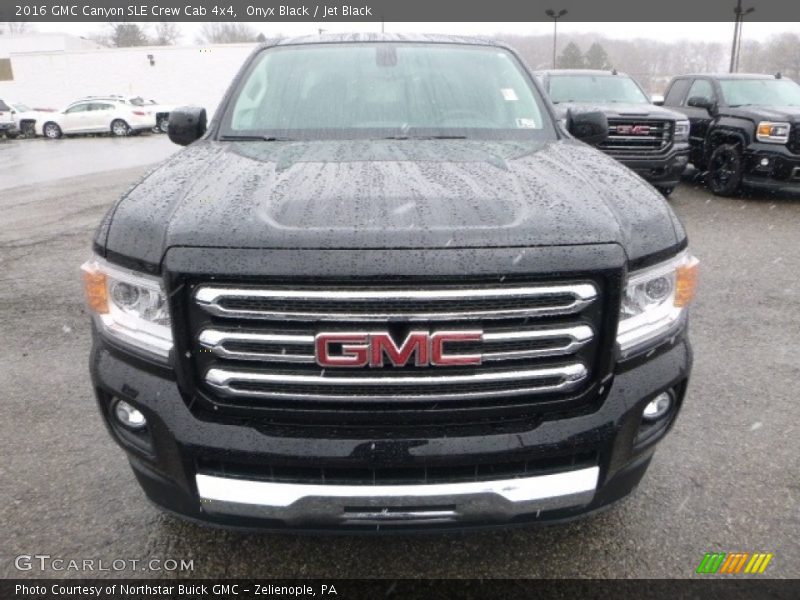 Onyx Black / Jet Black 2016 GMC Canyon SLE Crew Cab 4x4