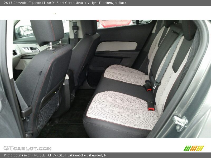 Steel Green Metallic / Light Titanium/Jet Black 2013 Chevrolet Equinox LT AWD