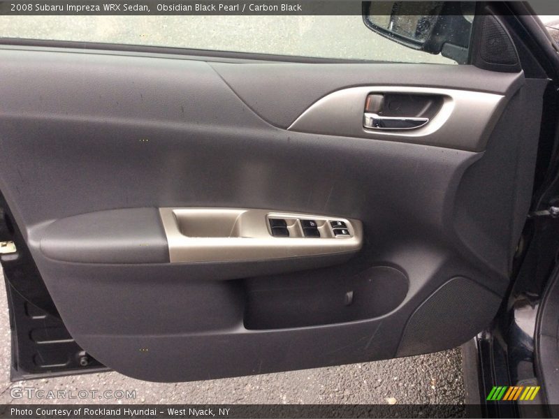 Obsidian Black Pearl / Carbon Black 2008 Subaru Impreza WRX Sedan
