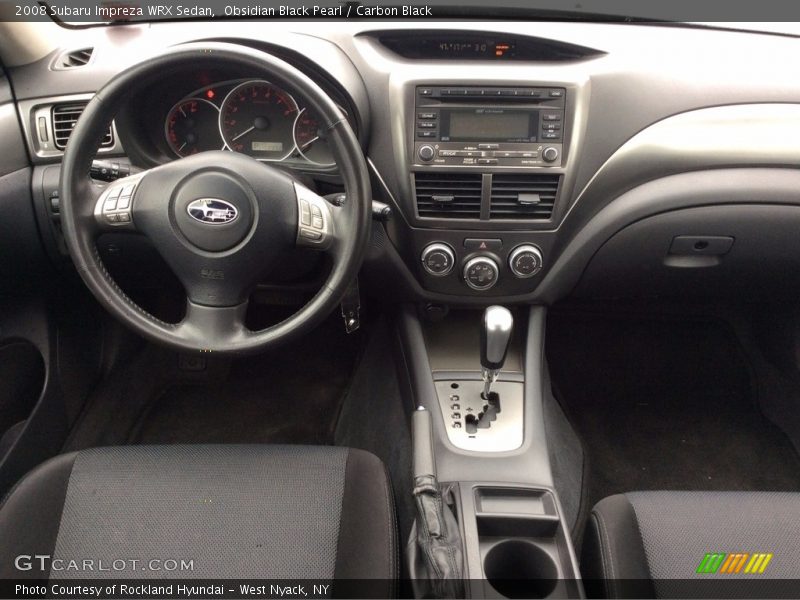 Obsidian Black Pearl / Carbon Black 2008 Subaru Impreza WRX Sedan