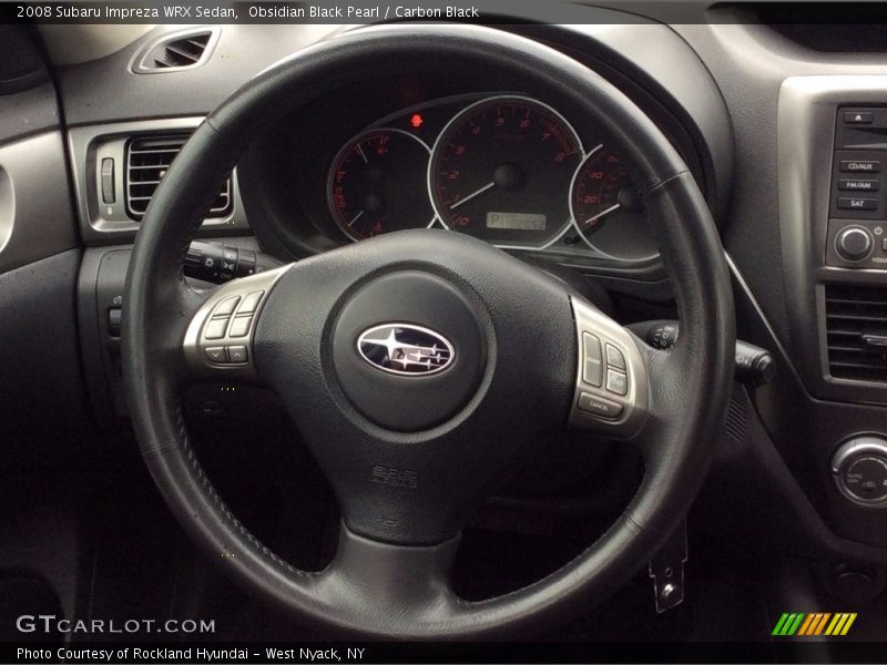 Obsidian Black Pearl / Carbon Black 2008 Subaru Impreza WRX Sedan