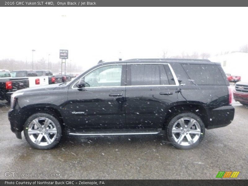 Onyx Black / Jet Black 2016 GMC Yukon SLT 4WD