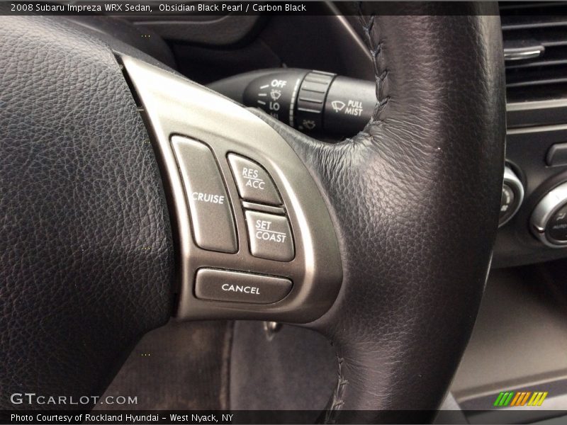 Obsidian Black Pearl / Carbon Black 2008 Subaru Impreza WRX Sedan