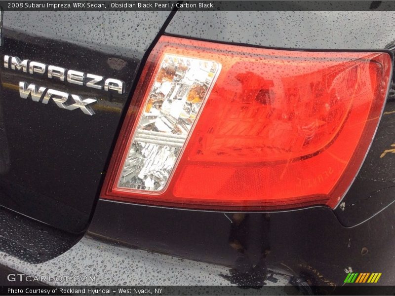 Obsidian Black Pearl / Carbon Black 2008 Subaru Impreza WRX Sedan