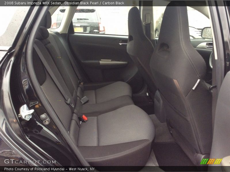Obsidian Black Pearl / Carbon Black 2008 Subaru Impreza WRX Sedan