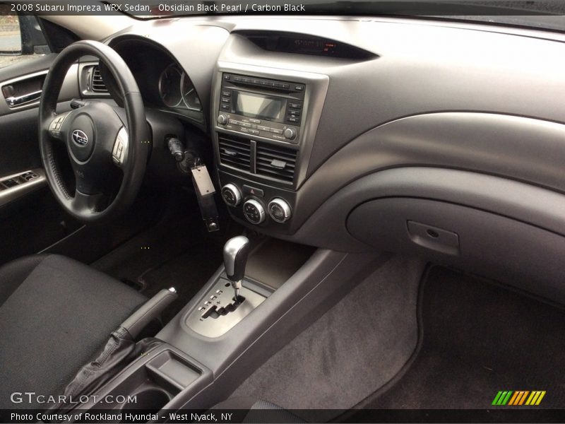 Obsidian Black Pearl / Carbon Black 2008 Subaru Impreza WRX Sedan