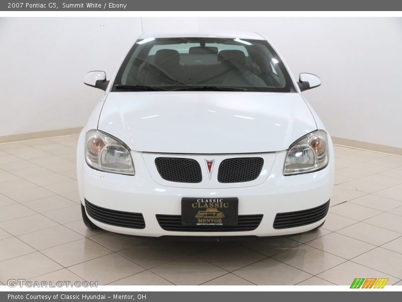 Summit White / Ebony 2007 Pontiac G5