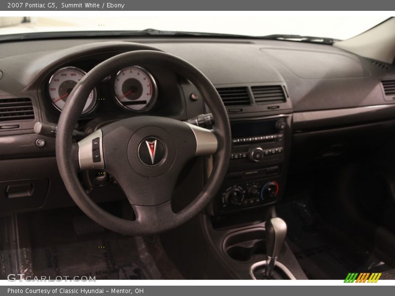 Summit White / Ebony 2007 Pontiac G5