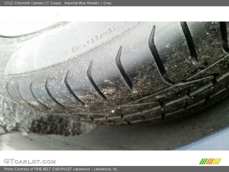 Imperial Blue Metallic / Gray 2012 Chevrolet Camaro LT Coupe
