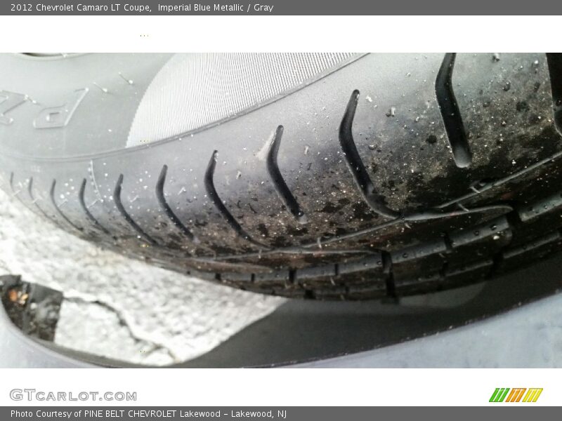 Imperial Blue Metallic / Gray 2012 Chevrolet Camaro LT Coupe