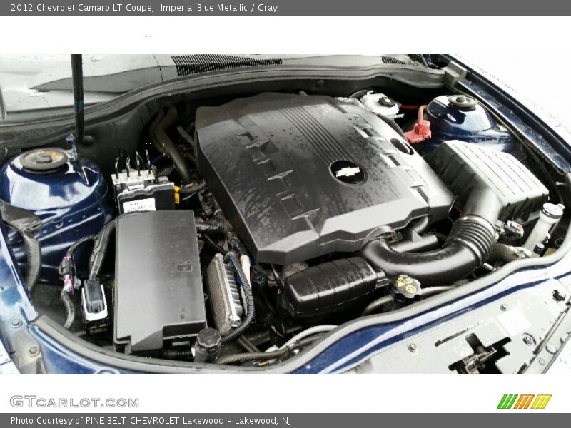Imperial Blue Metallic / Gray 2012 Chevrolet Camaro LT Coupe